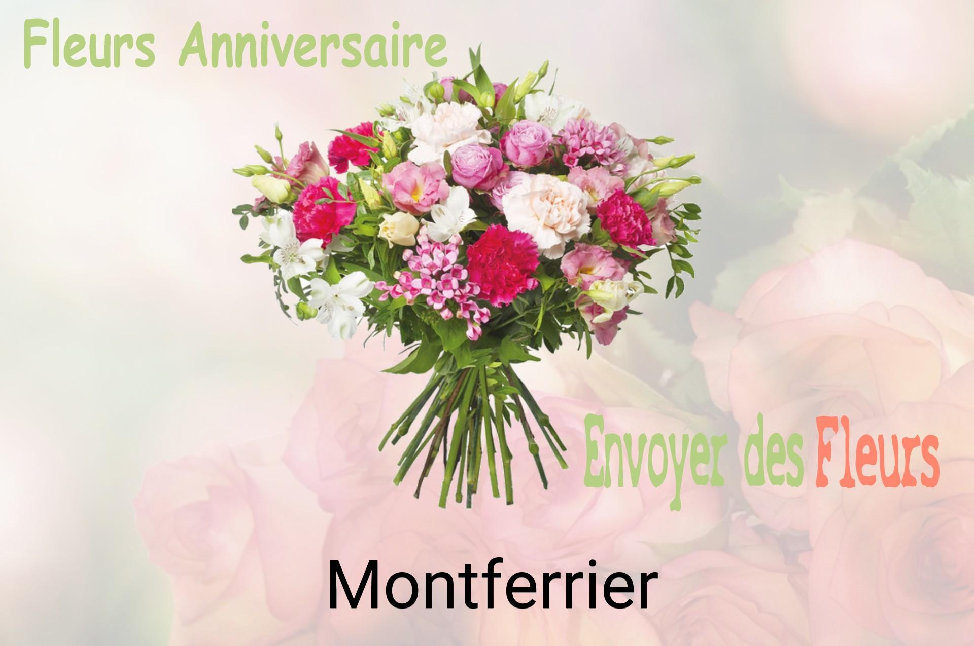 Bouquet de fleurs d’anniversaire livré à Montferrier