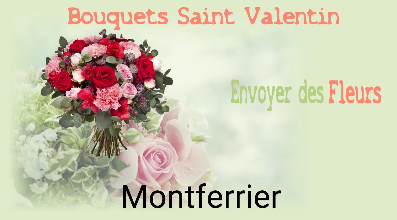 Roses de Saint-Valentin livrées à Montferrier